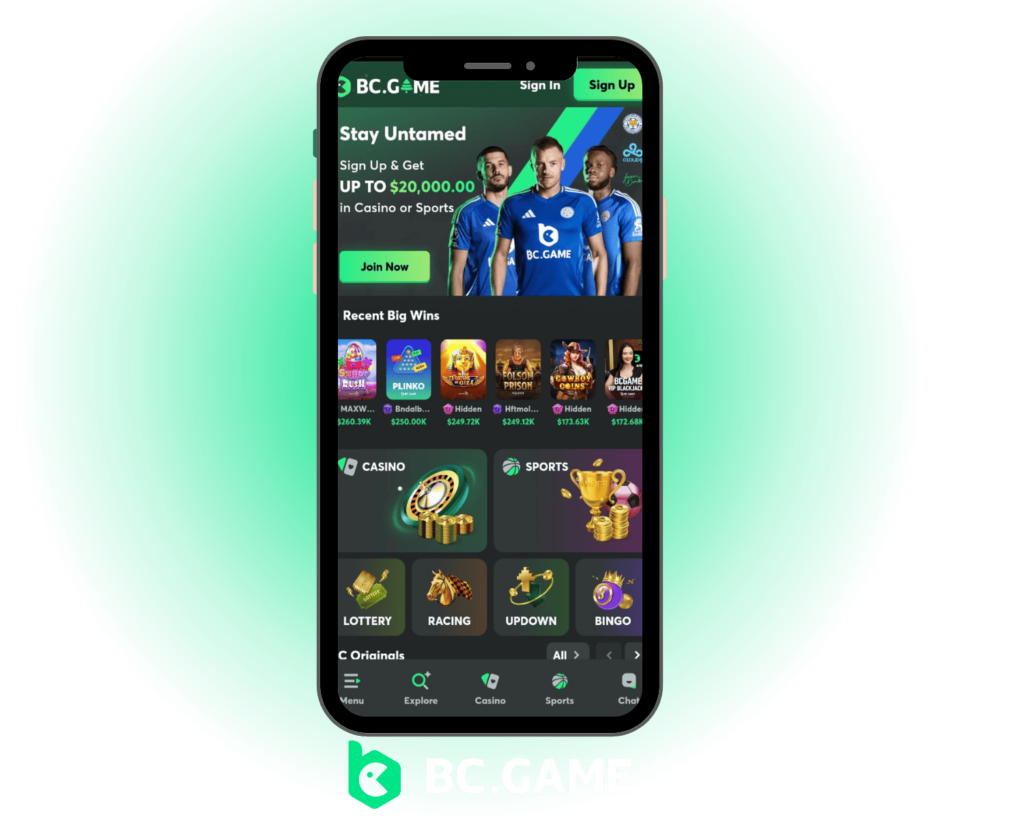 BC.Game Online casino: Enrollment problems and their services