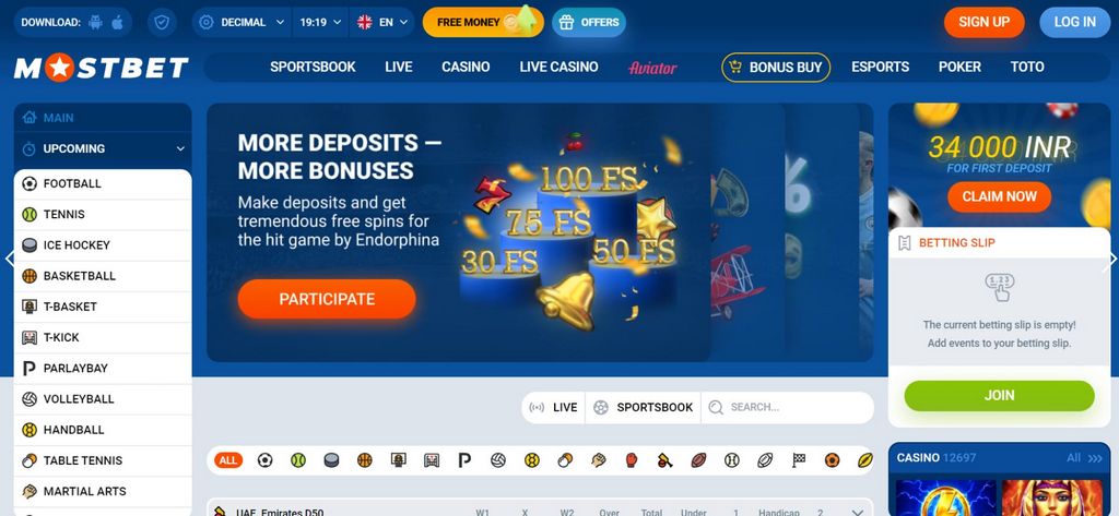 Popularne promocje i oferty bonusowe od Mostbet